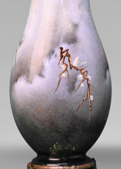 BACCARAT, Paire de vases au décor japonisants, vers 1900 BACCARAT, Paire de vases au décor japonisants, vers 1900-3