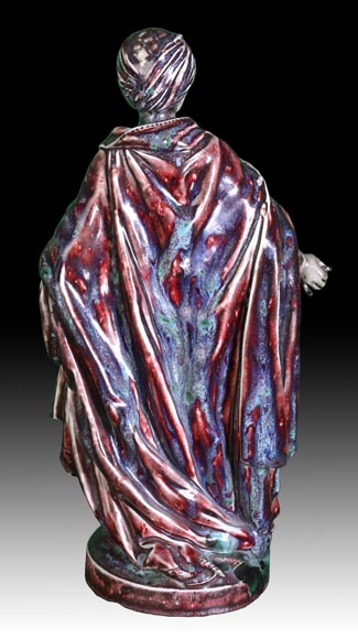 Manufacture de SÈVRES, Josse-François-Joseph LERICHE (d’après), Le Billet doux, 1892 Manufacture de SÈVRES, Josse-François-Joseph LERICHE (d’après), Le Billet doux, 1892-3