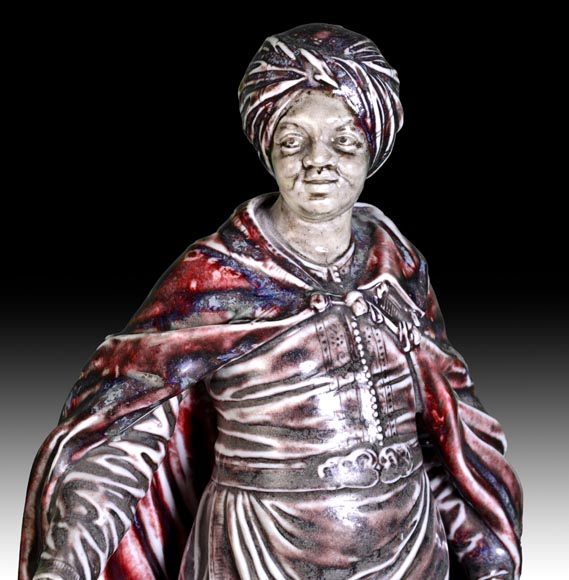 Manufacture de SÈVRES, Josse-François-Joseph LERICHE (d’après), Le Billet doux, 1892 Manufacture de SÈVRES, Josse-François-Joseph LERICHE (d’après), Le Billet doux, 1892-4