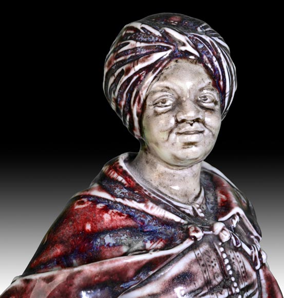 Manufacture de SÈVRES, Josse-François-Joseph LERICHE (d’après), Le Billet doux, 1892 Manufacture de SÈVRES, Josse-François-Joseph LERICHE (d’après), Le Billet doux, 1892-5