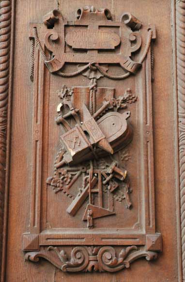 Porte en chêne Porte en chêne-7