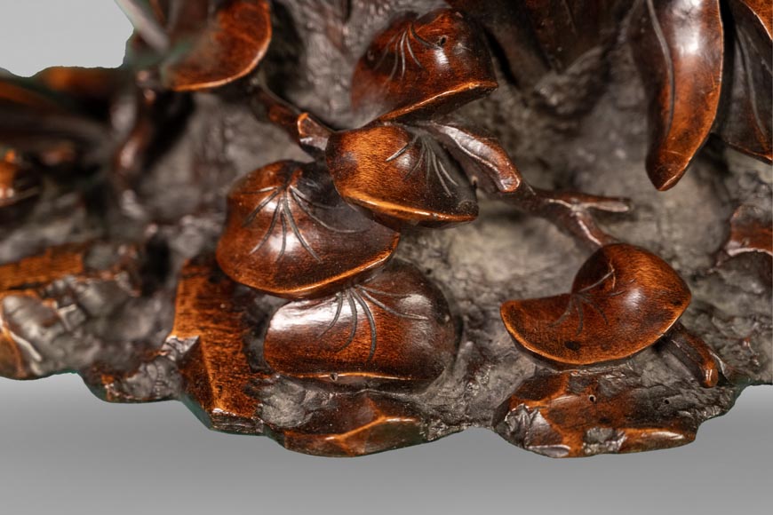 Un décor impressionniste, grand vase en faïence de Louis Auguste LEPÈRE pour la Faïencerie LAURIN Un décor impressionniste, grand vase en faïence de Louis Auguste LEPÈRE pour la Faïencerie LAURIN-7