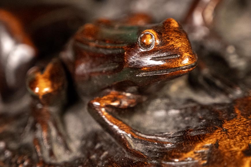 Un décor impressionniste, grand vase en faïence de Louis Auguste LEPÈRE pour la Faïencerie LAURIN Un décor impressionniste, grand vase en faïence de Louis Auguste LEPÈRE pour la Faïencerie LAURIN-8