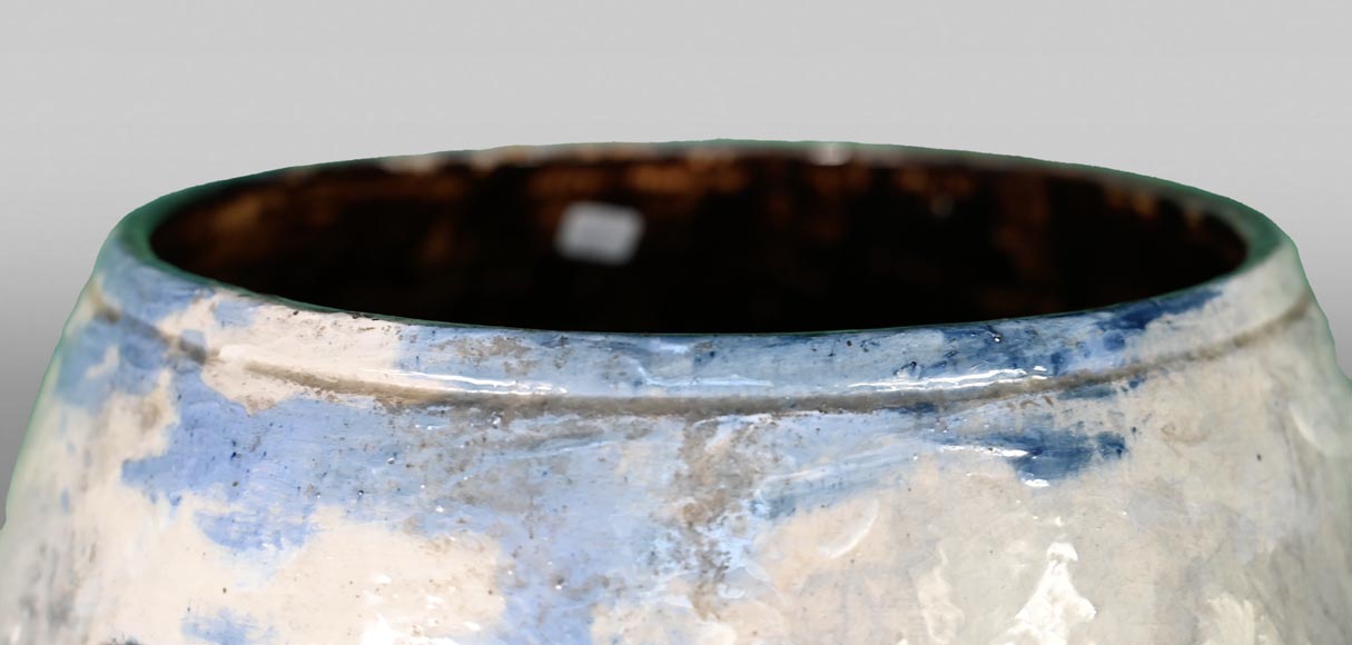 Un décor impressionniste, grand vase en faïence de Louis Auguste LEPÈRE pour la Faïencerie LAURIN Un décor impressionniste, grand vase en faïence de Louis Auguste LEPÈRE pour la Faïencerie LAURIN-9