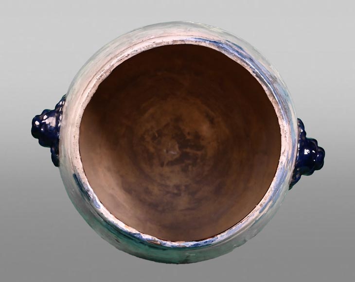 Un décor impressionniste, grand vase en faïence de Louis Auguste LEPÈRE pour la Faïencerie LAURIN Un décor impressionniste, grand vase en faïence de Louis Auguste LEPÈRE pour la Faïencerie LAURIN-10