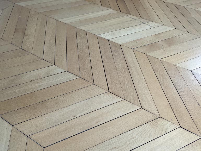 Lot de 12 m² de parquet point de Hongrie Lot de 12 m² de parquet point de Hongrie-4