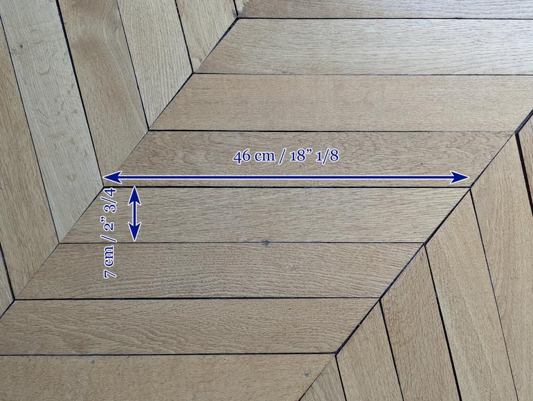 Lot de 12 m² de parquet point de Hongrie Lot de 12 m² de parquet point de Hongrie-6