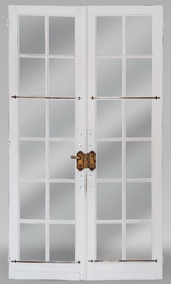 Grande double portes vitrée Grande double portes vitrée-0
