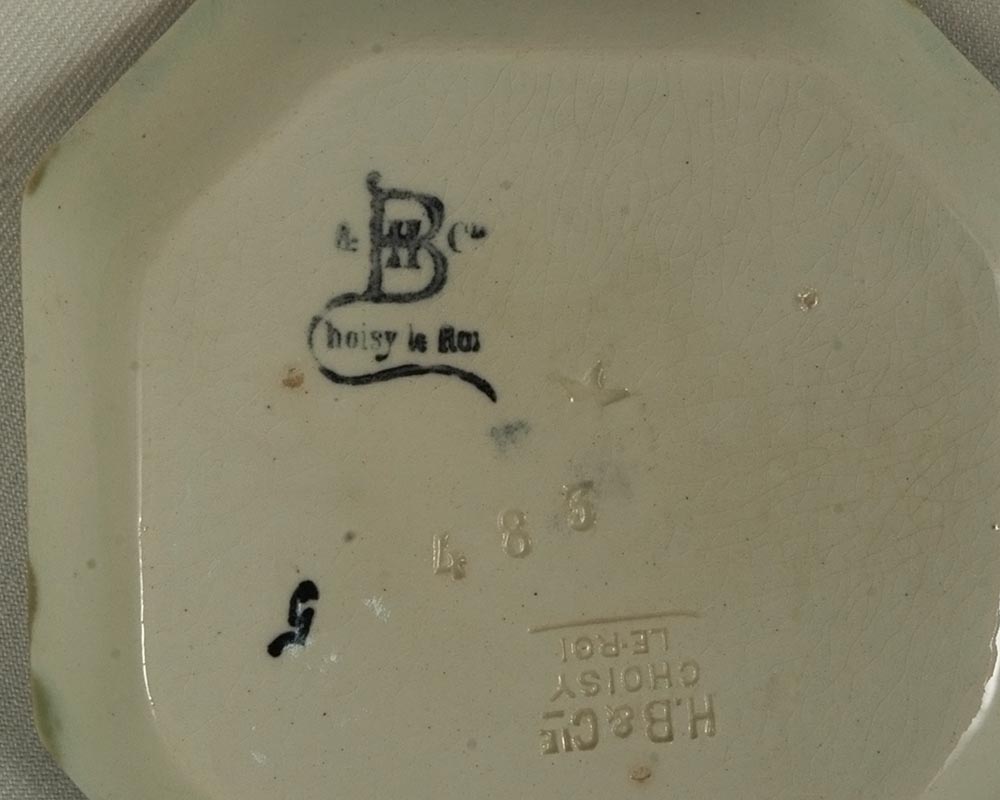 MANUFACTURE DE CHOISY LE ROI, Service à café et à thé orientalisant MANUFACTURE DE CHOISY LE ROI, Service à café et à thé orientalisant-5