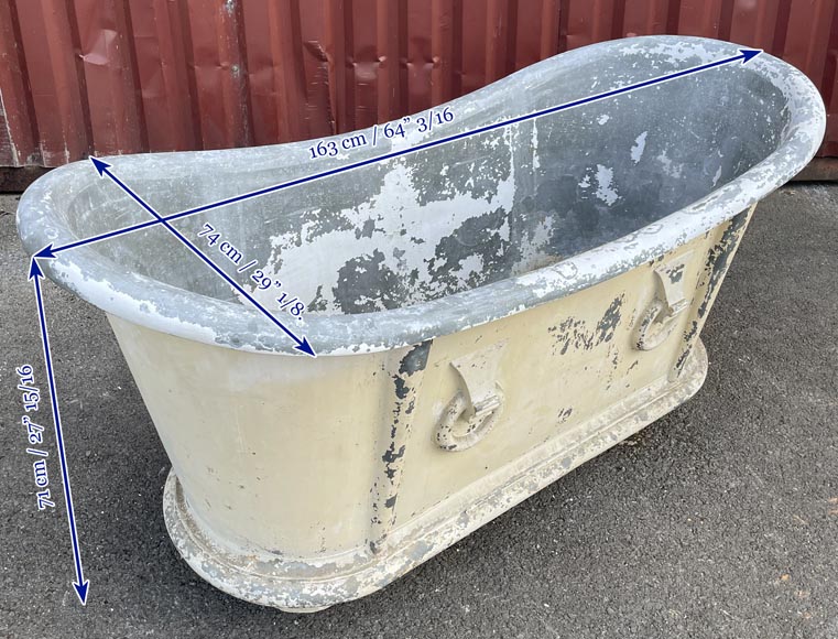 Baignoire en zinc Baignoire en zinc-9