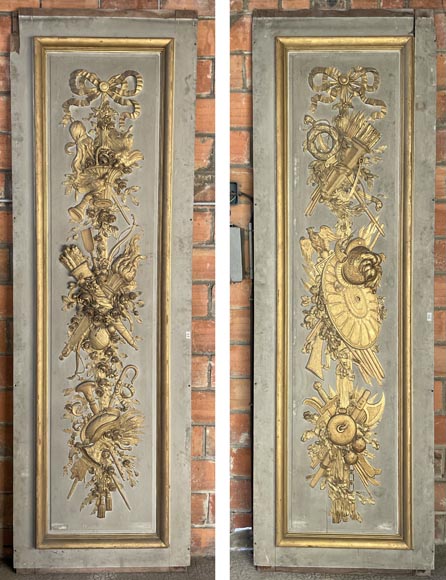 René Gaillard (architecte), Aimé Octobre (sculpteur), Boiserie de style Régence polychrome et dorée, 1919 René Gaillard (architecte), Aimé Octobre (sculpteur), Boiserie de style Régence polychrome et dorée, 1919-1