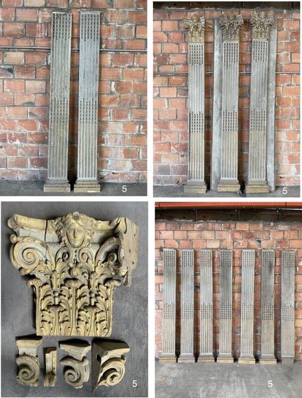 René Gaillard (architecte), Aimé Octobre (sculpteur), Boiserie de style Régence polychrome et dorée, 1919 René Gaillard (architecte), Aimé Octobre (sculpteur), Boiserie de style Régence polychrome et dorée, 1919-5