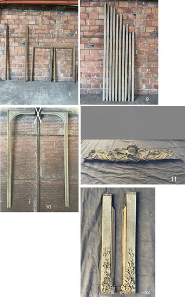 René Gaillard (architecte), Aimé Octobre (sculpteur), Boiserie de style Régence polychrome et dorée, 1919 René Gaillard (architecte), Aimé Octobre (sculpteur), Boiserie de style Régence polychrome et dorée, 1919-7