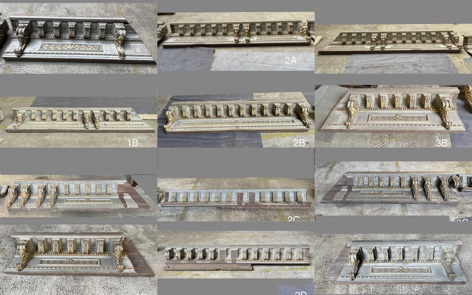 René Gaillard (architecte), Aimé Octobre (sculpteur), Boiserie de style Régence polychrome et dorée, 1919 René Gaillard (architecte), Aimé Octobre (sculpteur), Boiserie de style Régence polychrome et dorée, 1919-8