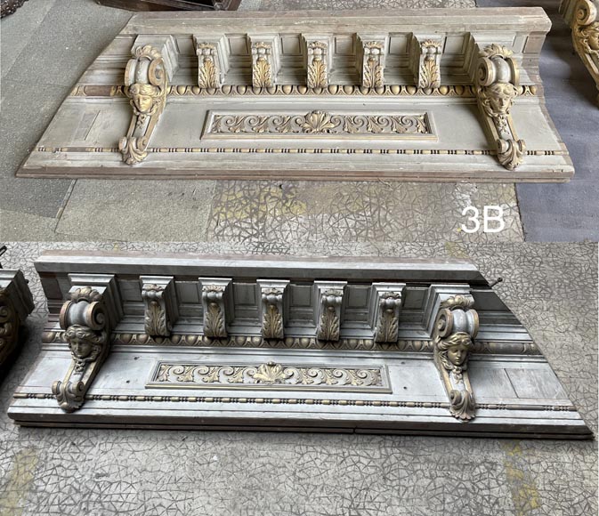 René Gaillard (architecte), Aimé Octobre (sculpteur), Boiserie de style Régence polychrome et dorée, 1919 René Gaillard (architecte), Aimé Octobre (sculpteur), Boiserie de style Régence polychrome et dorée, 1919-9