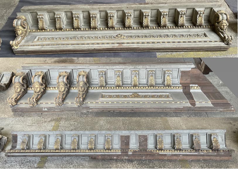 René Gaillard (architecte), Aimé Octobre (sculpteur), Boiserie de style Régence polychrome et dorée, 1919 René Gaillard (architecte), Aimé Octobre (sculpteur), Boiserie de style Régence polychrome et dorée, 1919-11