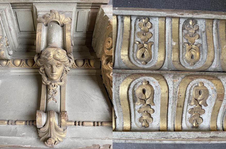 René Gaillard (architecte), Aimé Octobre (sculpteur), Boiserie de style Régence polychrome et dorée, 1919 René Gaillard (architecte), Aimé Octobre (sculpteur), Boiserie de style Régence polychrome et dorée, 1919-17