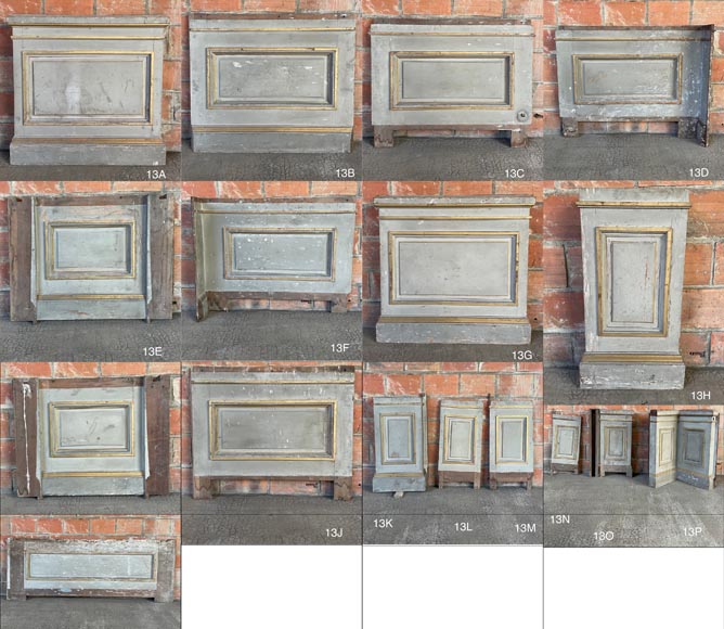 René Gaillard (architecte), Aimé Octobre (sculpteur), Boiserie de style Régence polychrome et dorée, 1919 René Gaillard (architecte), Aimé Octobre (sculpteur), Boiserie de style Régence polychrome et dorée, 1919-19