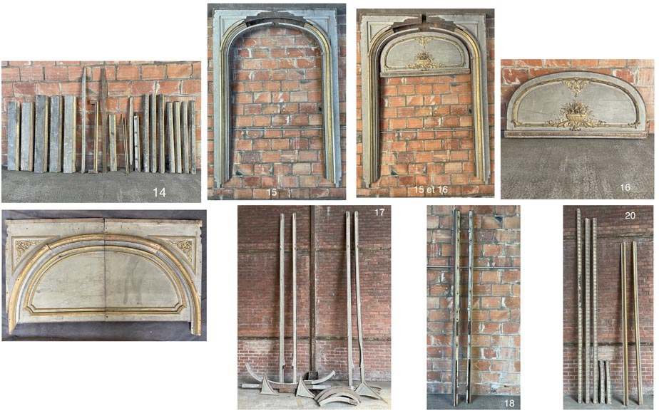 René Gaillard (architecte), Aimé Octobre (sculpteur), Boiserie de style Régence polychrome et dorée, 1919 René Gaillard (architecte), Aimé Octobre (sculpteur), Boiserie de style Régence polychrome et dorée, 1919-21