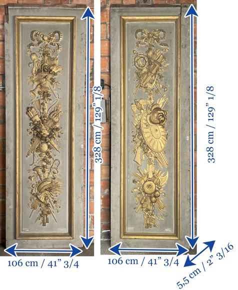 René Gaillard (architecte), Aimé Octobre (sculpteur), Boiserie de style Régence polychrome et dorée, 1919 René Gaillard (architecte), Aimé Octobre (sculpteur), Boiserie de style Régence polychrome et dorée, 1919-22