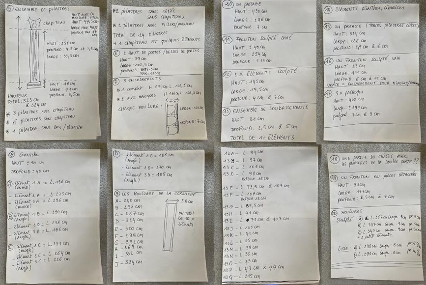 René Gaillard (architecte), Aimé Octobre (sculpteur), Boiserie de style Régence polychrome et dorée, 1919 René Gaillard (architecte), Aimé Octobre (sculpteur), Boiserie de style Régence polychrome et dorée, 1919-25