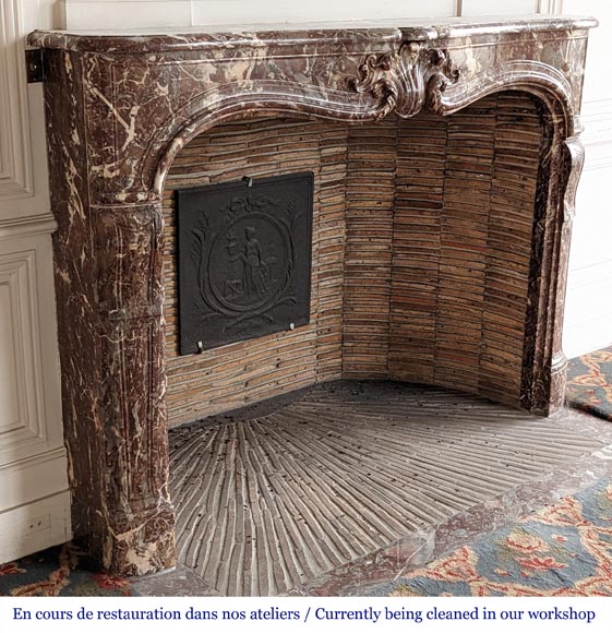 Pièce de boiserie de style Louis XV Pièce de boiserie de style Louis XV-15