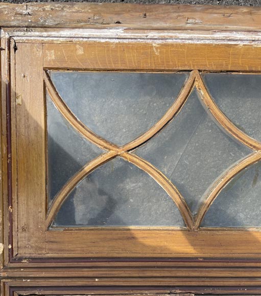 Paire de triples portes avec châssis vitré – vers 1900 Paire de triples portes avec châssis vitré – vers 1900-6