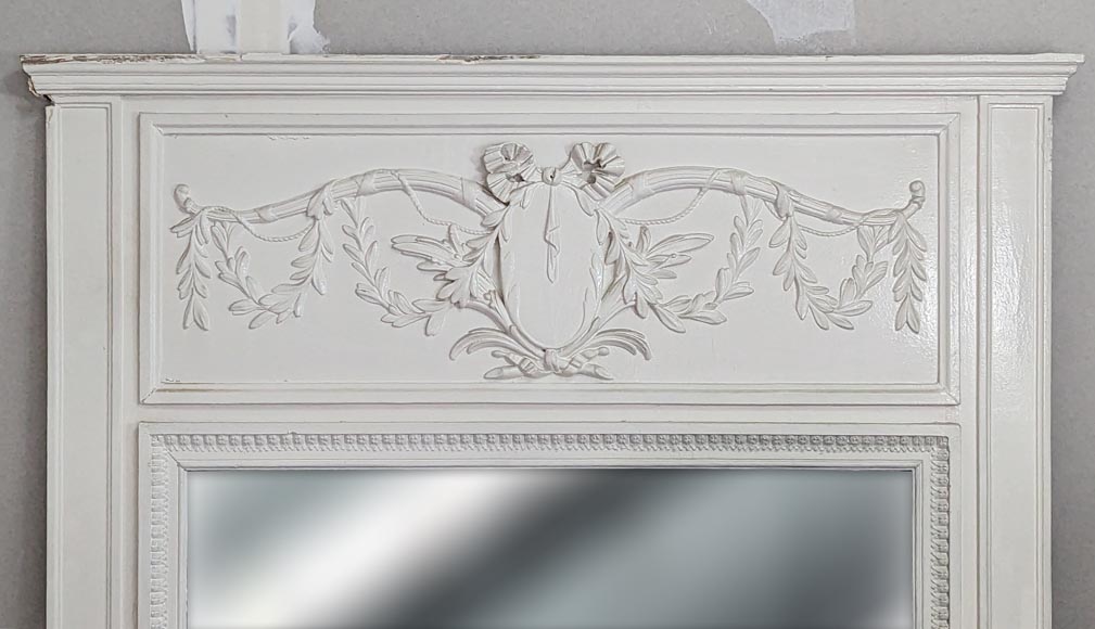 Trumeau de style Louis XVI orné d'un arc Trumeau de style Louis XVI orné d'un arc-1