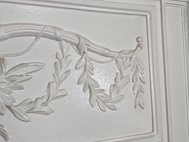 Trumeau de style Louis XVI orné d'un arc Trumeau de style Louis XVI orné d'un arc-3