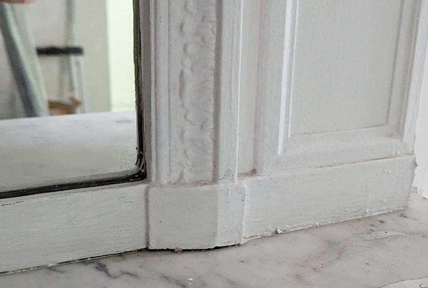 Trumeau de style Louis XVI orné d'un panier de fruits Trumeau de style Louis XVI orné d'un panier de fruits-4