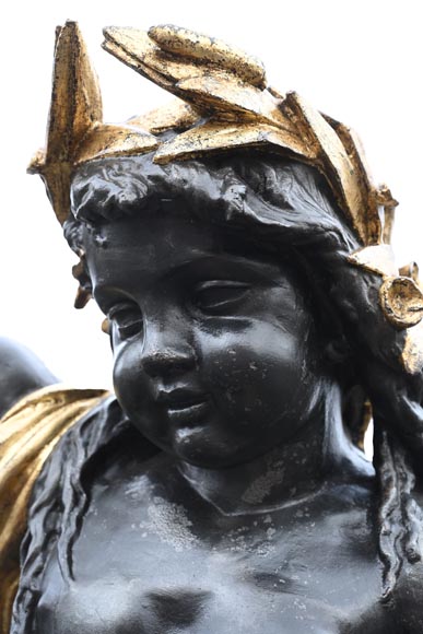 Mathurin Moreau pour  la fonderie du Val d’Osne,  Les Quatre Éléments,  entre 1849 et 1879 Mathurin Moreau pour  la fonderie du Val d’Osne,  Les Quatre Éléments,  entre 1849 et 1879-12