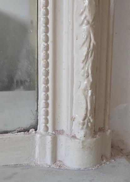 Trumeau de style Louis XVI décoré d'une double couronne de laurier Trumeau de style Louis XVI décoré d'une double couronne de laurier-6