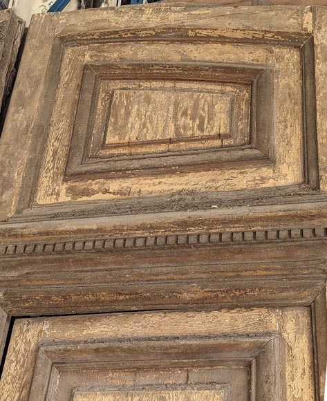 Grande double porte en chêne Grande double porte en chêne-2