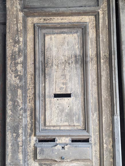 Grande double porte en chêne Grande double porte en chêne-3