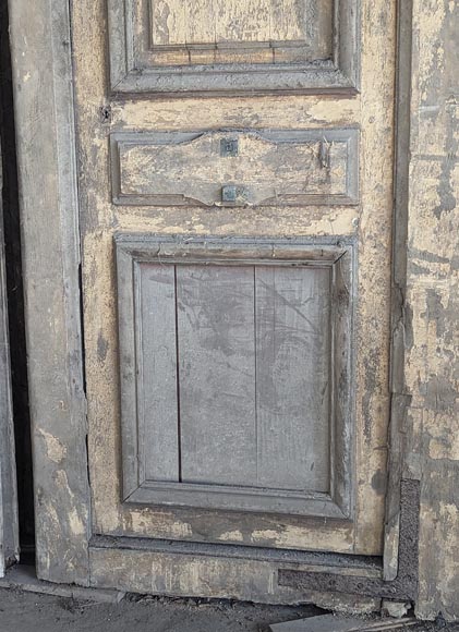 Grande double porte en chêne Grande double porte en chêne-4