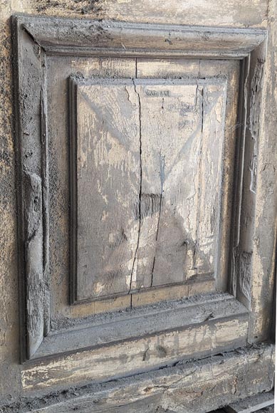 Grande double porte en chêne Grande double porte en chêne-5