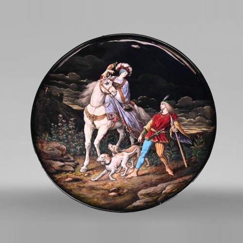 Théophile SOYER, Plat d’ornement néo-Renaissance, 1880