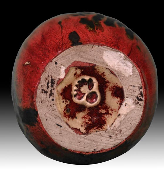 Pierre-Adrien Dalpayrat, Petit vase en grès émaillé, fin du XIXe siècle Pierre-Adrien Dalpayrat, Petit vase en grès émaillé, fin du XIXe siècle-4