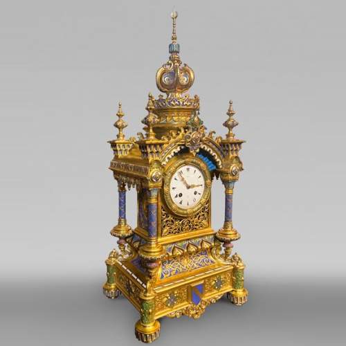 Charles Stanislas MATIFAT, pendule double face persane de l'Exposition Universelle de Londres de 1851