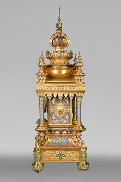 Charles Stanislas MATIFAT, pendule double face persane de l'Exposition Universelle de Londres de 1851 Charles Stanislas MATIFAT, pendule double face persane de l'Exposition Universelle de Londres de 1851-2