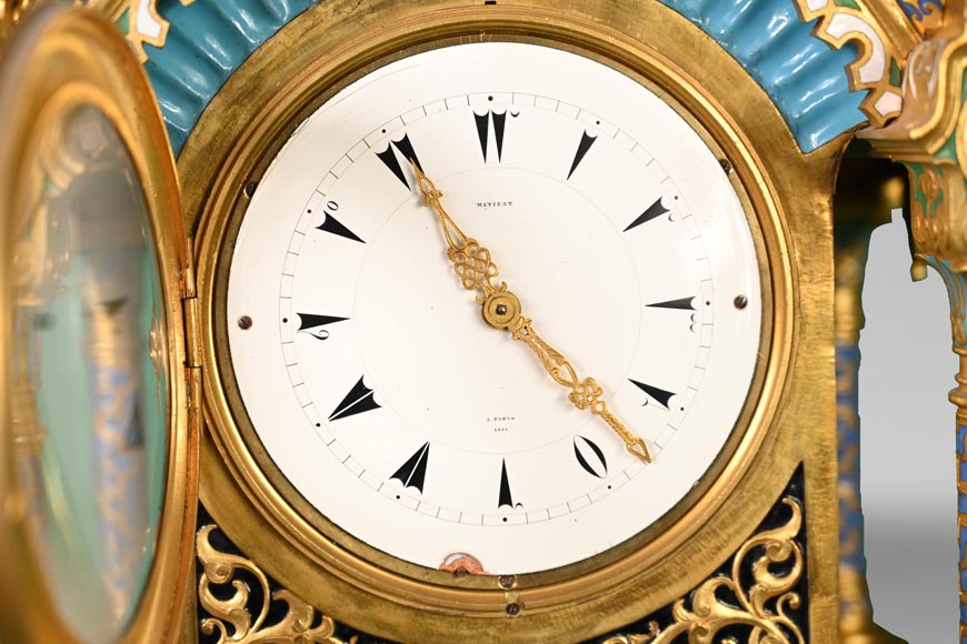 Charles Stanislas MATIFAT, pendule double face persane de l'Exposition Universelle de Londres de 1851 Charles Stanislas MATIFAT, pendule double face persane de l'Exposition Universelle de Londres de 1851-4