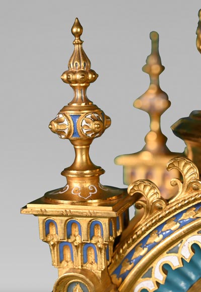 Charles Stanislas MATIFAT, pendule double face persane de l'Exposition Universelle de Londres de 1851 Charles Stanislas MATIFAT, pendule double face persane de l'Exposition Universelle de Londres de 1851-9