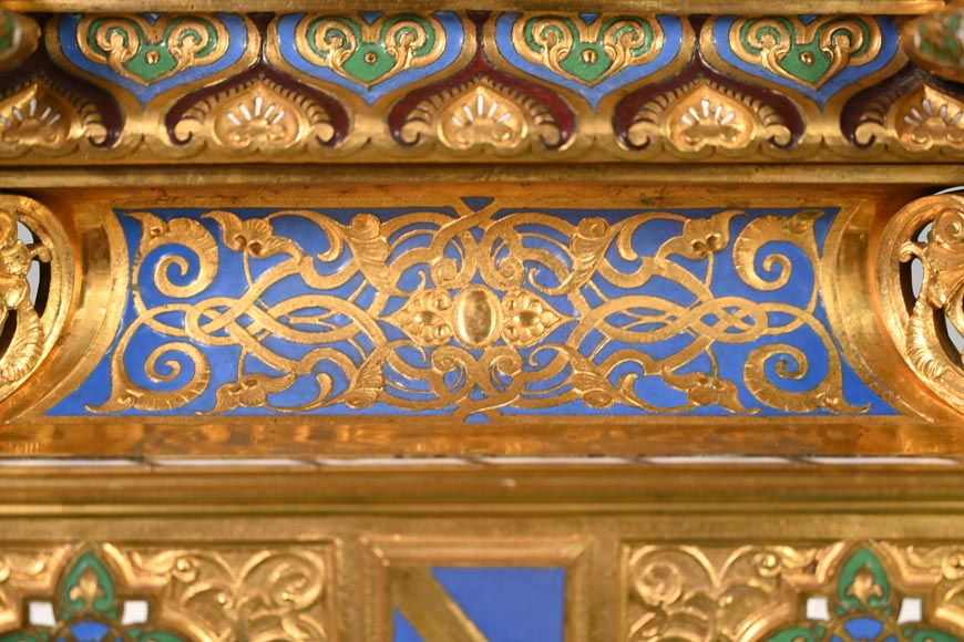 Charles Stanislas MATIFAT, pendule double face persane de l'Exposition Universelle de Londres de 1851 Charles Stanislas MATIFAT, pendule double face persane de l'Exposition Universelle de Londres de 1851-12