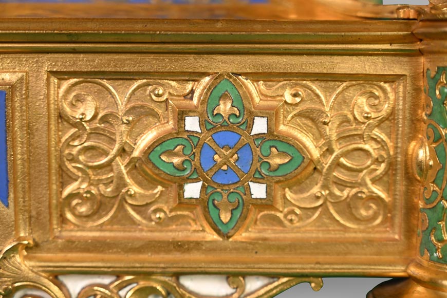 Charles Stanislas MATIFAT, pendule double face persane de l'Exposition Universelle de Londres de 1851 Charles Stanislas MATIFAT, pendule double face persane de l'Exposition Universelle de Londres de 1851-13