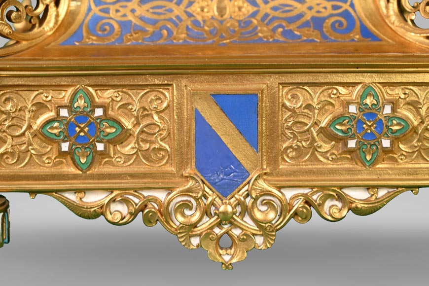 Charles Stanislas MATIFAT, pendule double face persane de l'Exposition Universelle de Londres de 1851 Charles Stanislas MATIFAT, pendule double face persane de l'Exposition Universelle de Londres de 1851-14