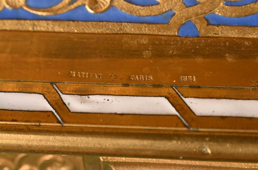 Charles Stanislas MATIFAT, pendule double face persane de l'Exposition Universelle de Londres de 1851 Charles Stanislas MATIFAT, pendule double face persane de l'Exposition Universelle de Londres de 1851-15