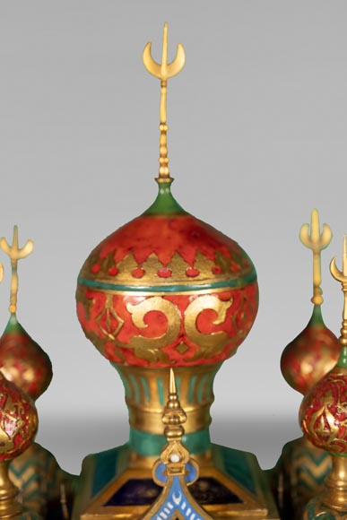 Charles Stanislas MATIFAT, la pendule aux éléphants un modèle orientalisant de présenté au Crystal Palace en 1851 Charles Stanislas MATIFAT, la pendule aux éléphants un modèle orientalisant de présenté au Crystal Palace en 1851-4