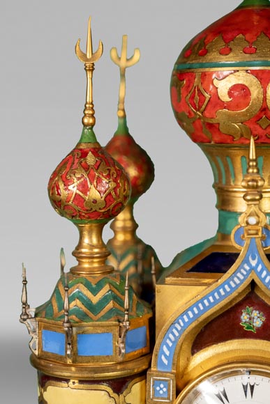 Charles Stanislas MATIFAT, la pendule aux éléphants un modèle orientalisant de présenté au Crystal Palace en 1851 Charles Stanislas MATIFAT, la pendule aux éléphants un modèle orientalisant de présenté au Crystal Palace en 1851-6