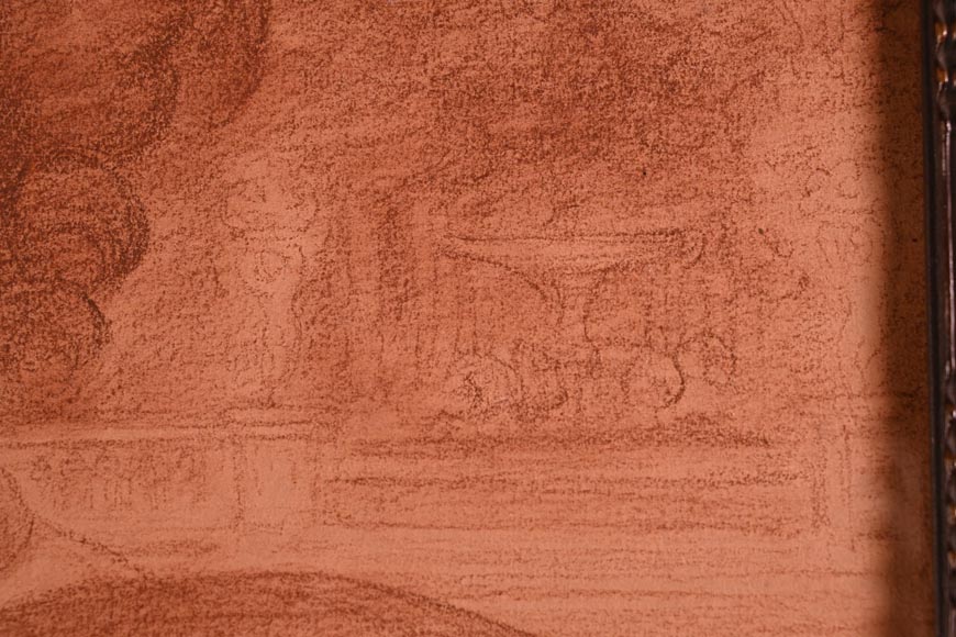 Armand POINT, Dessin préparatoire du tableau Jeune femme à la toque verte, 1905 Armand POINT, Dessin préparatoire du tableau Jeune femme à la toque verte, 1905-5