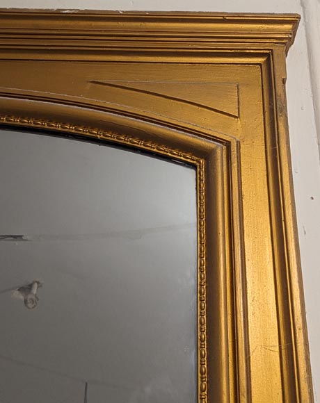 Trumeau de style Louis XVI mouluré et doré Trumeau de style Louis XVI mouluré et doré-3